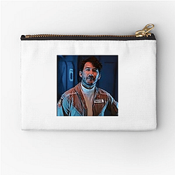 Distractible has three famous hosts Distractible Zipper Pouches