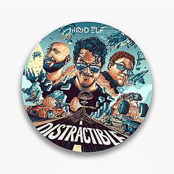 Distractible is a popular comedy podcast Distractible Pins