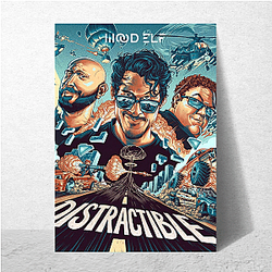 Distractible is a popular comedy podcast Distractible Posters