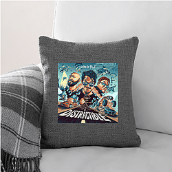 Distractible is a popular comedy podcast Distractible Pillows Cover