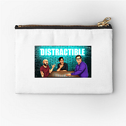 Distractible has a loyal fanbase Distractible Zipper Pouches