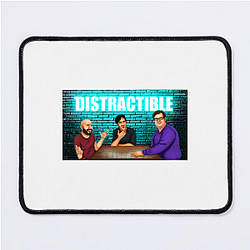 Distractible has a loyal fanbase Distractible Mouse Pads