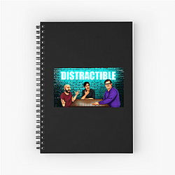Distractible has a loyal fanbase Distractible Notebook