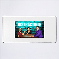 Distractible has a loyal fanbase Distractible Mouse Pads