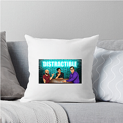 Distractible has a loyal fanbase Distractible Pillows Cover