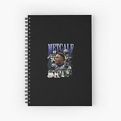 DK Metcalf Spiral Notebook