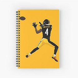 DK Metcalf Leaping Catch Notebook