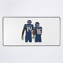 DK Metcalf Tyler Lockett Desk Mat