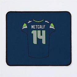 DK Metcalf Home Jersey Mouse Pad