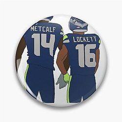 DK Metcalf and Tyler Lockett pin