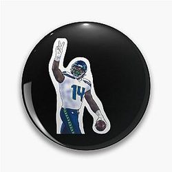 DK Metcalf Sticker Pin