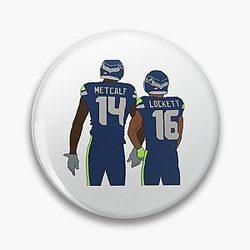 DK Metcalf Tyler Lockett Pin