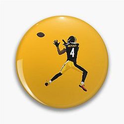 DK Metcalf Leaping Catch Pin