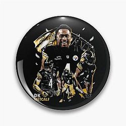 DK Metcalf Pittsburgh Flag Pin