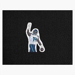Dek Metcalf Sticker Jigsaw Puzzle