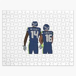 DK Metcalf Tyler Lockett Jigsaw Puzzle