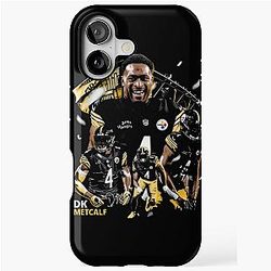 DK Metcalf Pittsburgh iPhone Tough Case