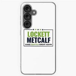 Tyler Lockett, DK Metcalf, Make Seattle Seahawks Great Again Samsung Galaxy Soft Case
