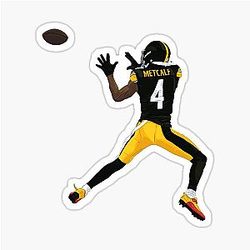 DK Metcalf Leaping Catch Sticker