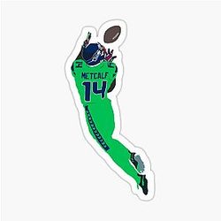 DK Metcalf Sticker