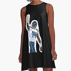 DK Metcalf A-Line Dress
