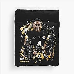 DK Metcalf Pittsburgh Duvet Cover