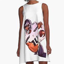 DK Metcalf Fan Art A-Line Dress
