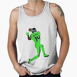 DK Metcalf #14 meets the ball Tank Top