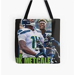 DK Metcalf Tote Bag