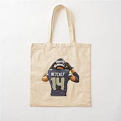 DK Metcalf Art Cotton Tote Bag