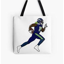 DK Metcalf All Over Print Tote Bag