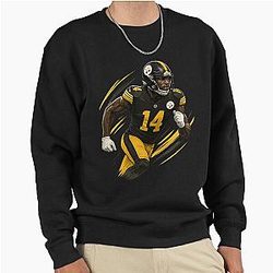 Metcalf Steelers Pullover Sweatshirt