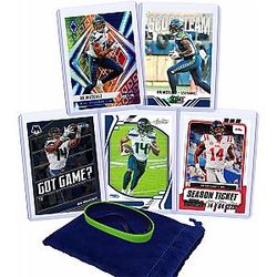 DK Metcalf Football Cards Assorted Bundle - Seattle Seahawks Trading Card Gift Set