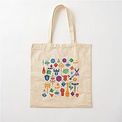 D&D Forever Color Cotton Tote Bag