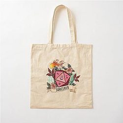 DND Sorcerer Class Cotton Tote Bag
