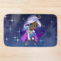 Dnd Elf Chibi Bath Mat