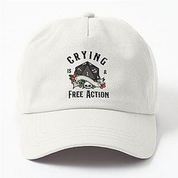 D&D RPG Critical Failure: Crying is a Free Action, Dad's Hat