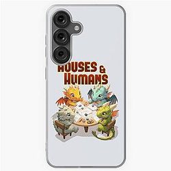 Houses and DnD Funny Samsung Galaxy Soft Case