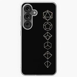 DND Dice Set - Black Galaxy Case