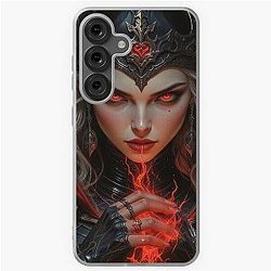 Dark Sorceress Queen DND Fantasy Portrait Case