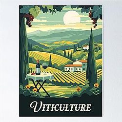 Viticulture Poster Inspired by Viticulture Retro Board Game Wall Art Print Fantasy Board Game RPG DnD Home Decor Gift Idea