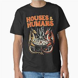 Houses and Humans Play Dice Classic T-Shirt