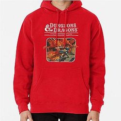 Dungeons and Dragons Base Set Artwork Pullover Hoodie