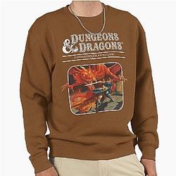 Dungeons and Dragons Base Set Artwork Pullover Sweatshirt