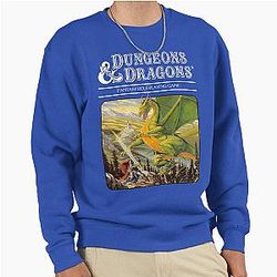 Dungeons and Dragons Companion Set rules artwork Pullover Sweatshirt