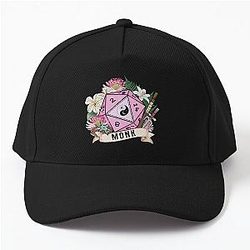 DND Monk D20 Dice Monster Cap