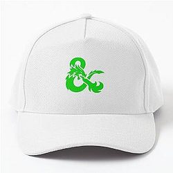 Green Dungeons Dragons Baseball Cap