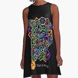 Dungeons and Dragons A-Line Dress