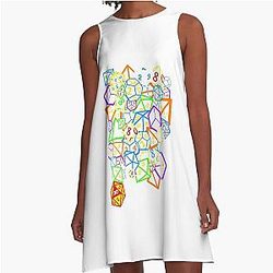 Dungeons and A-Line Dress