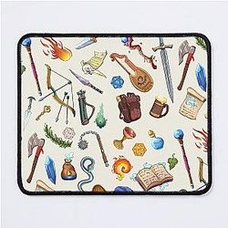 Dungeons and Dragons Pattern for Role Playing Adventurers